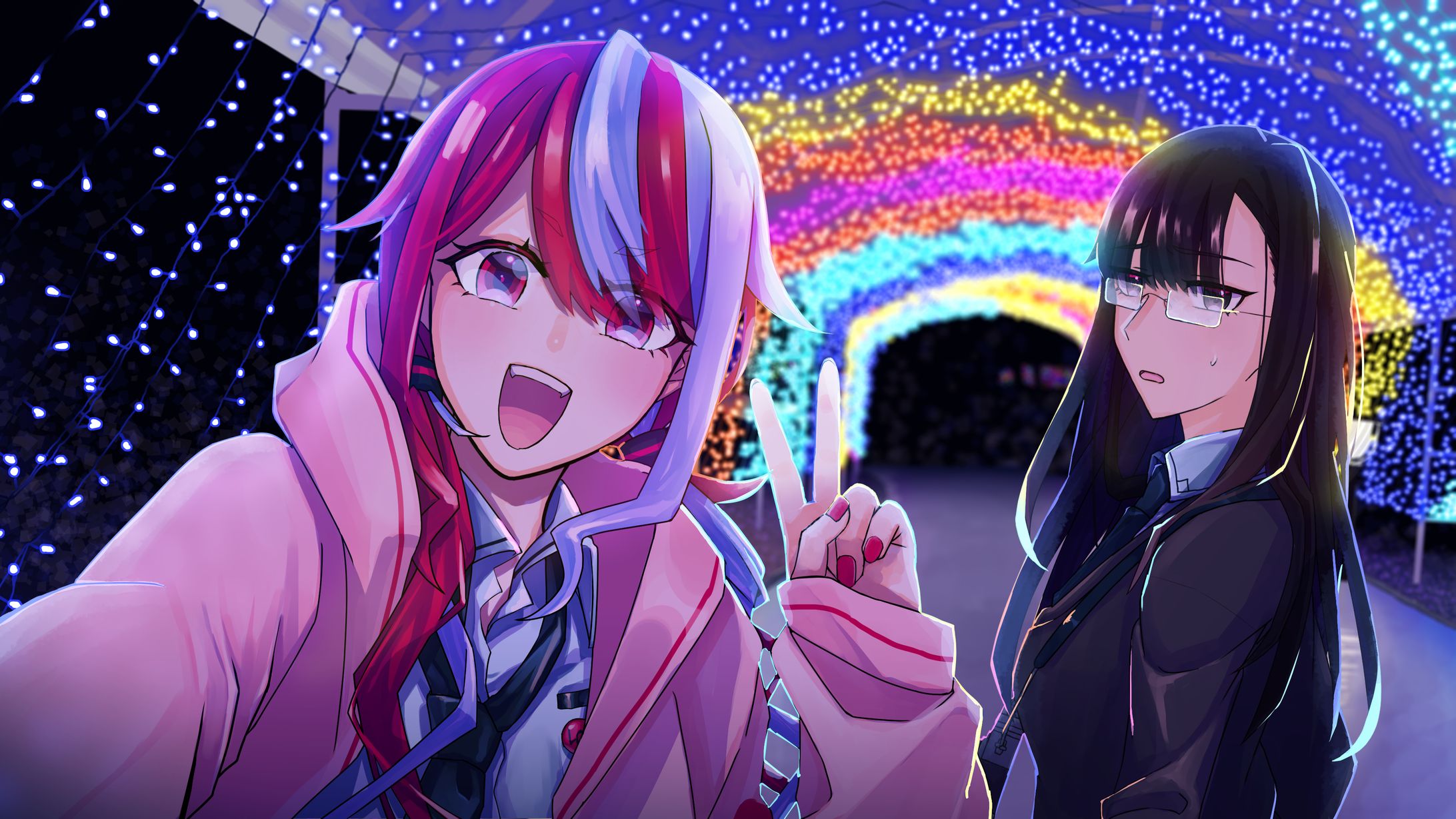 イルミネーションとJK-1