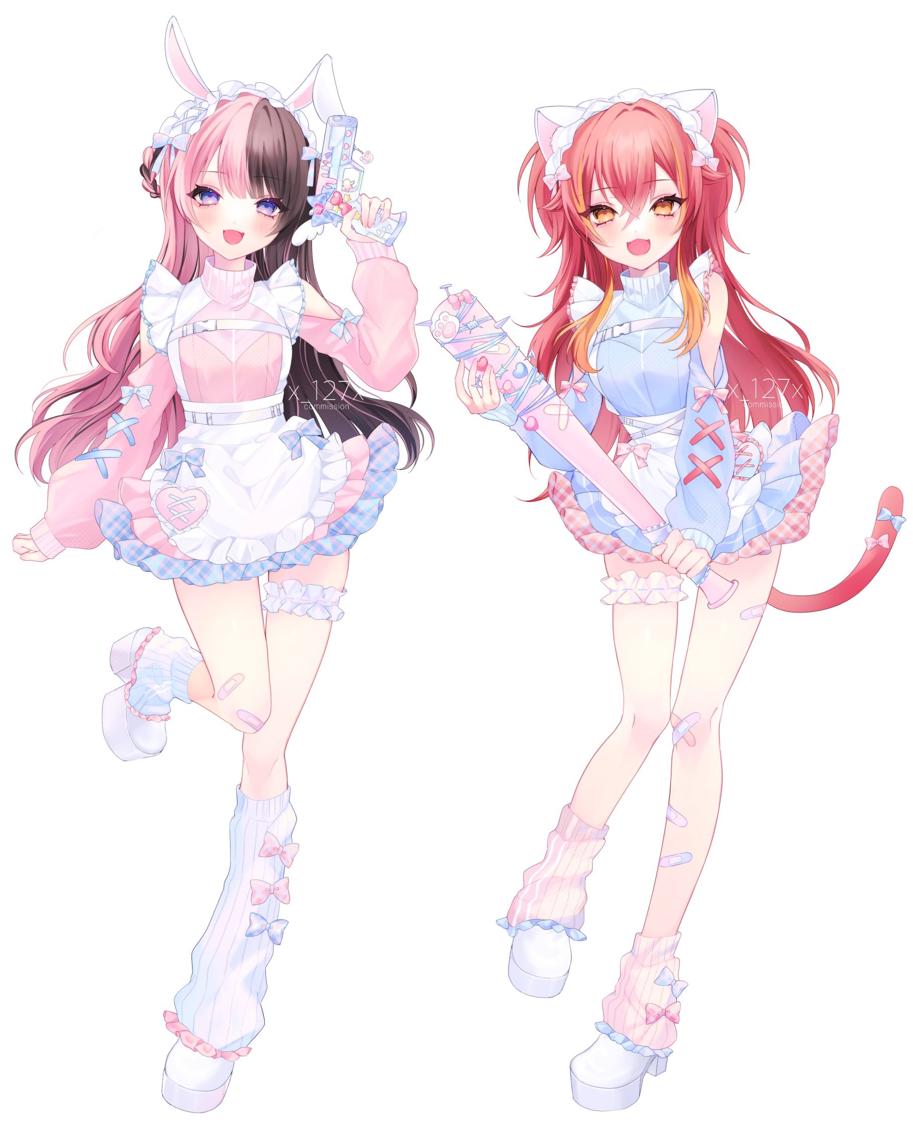 【りり様】ぶいすぽっ！猫汰つな　だいしきゅーだいしゅき(劇中衣装) 猫汰つな × 橘ひなの/だいしきゅーだいしゅき