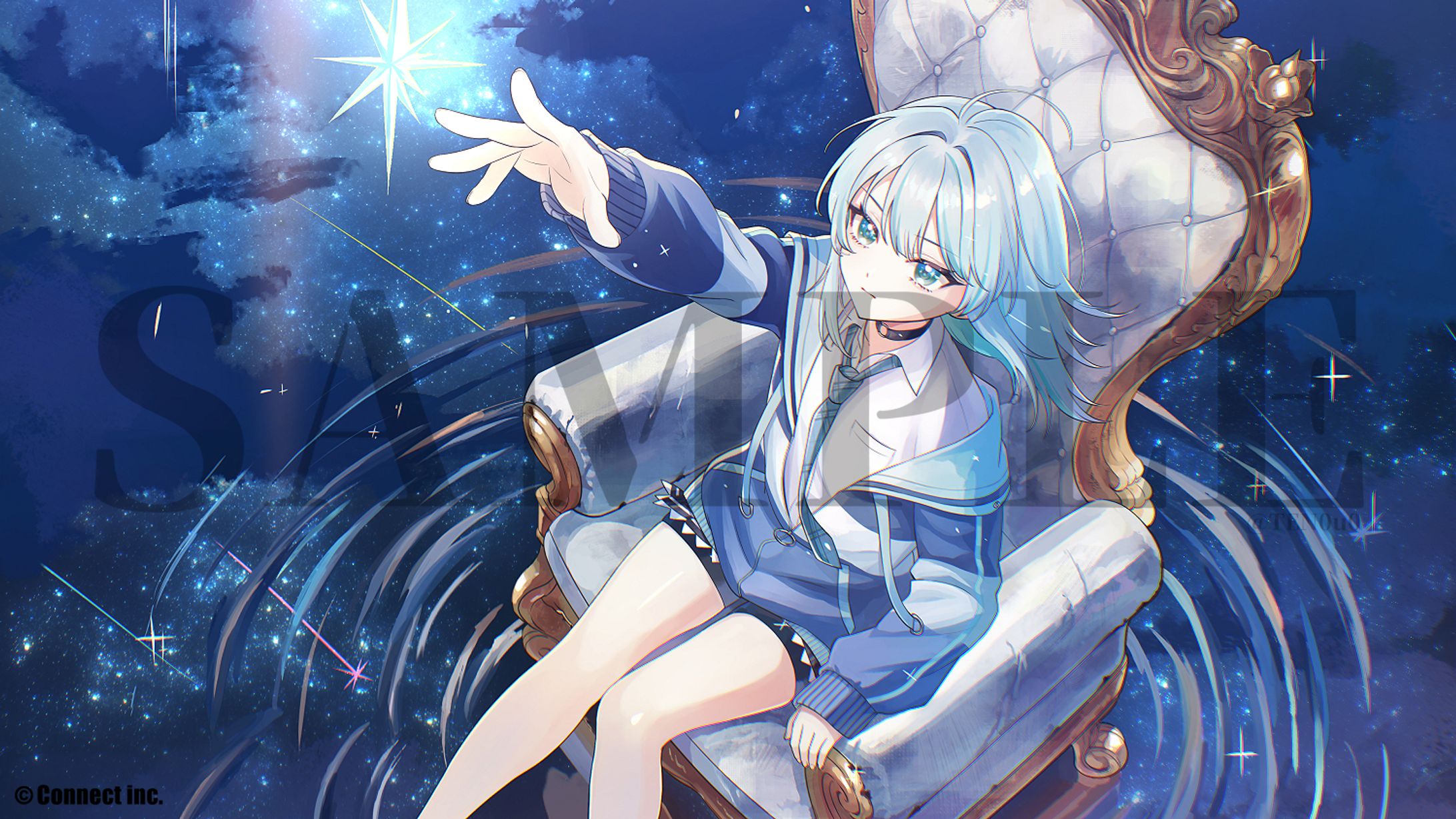 【work】キービジュアル／らいとあっぷ！所属 水琴葉しき様-1