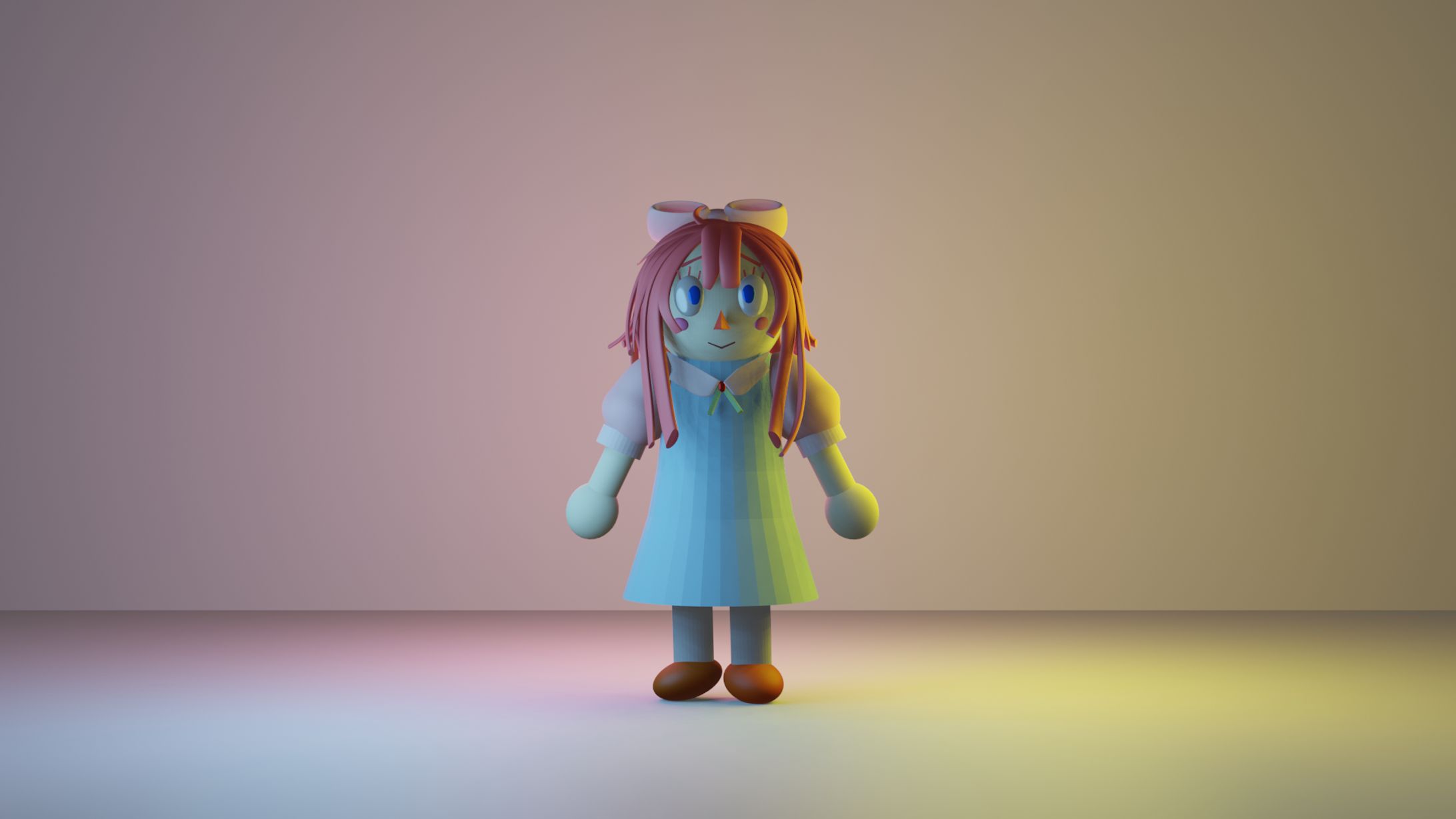oc chara blender 3D-1