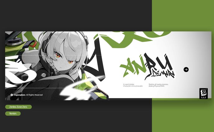 header anime design