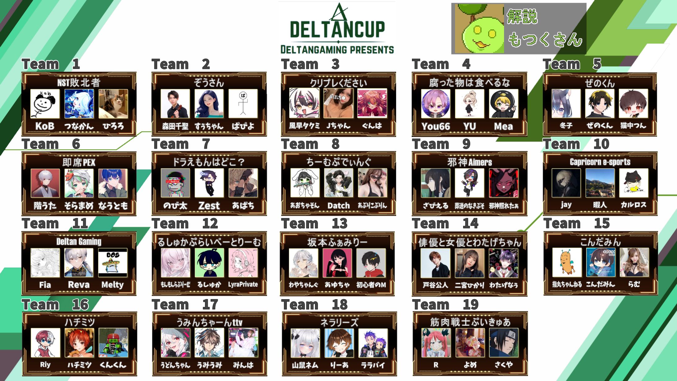 Deltangaming　6回目の大会　画像全般-1