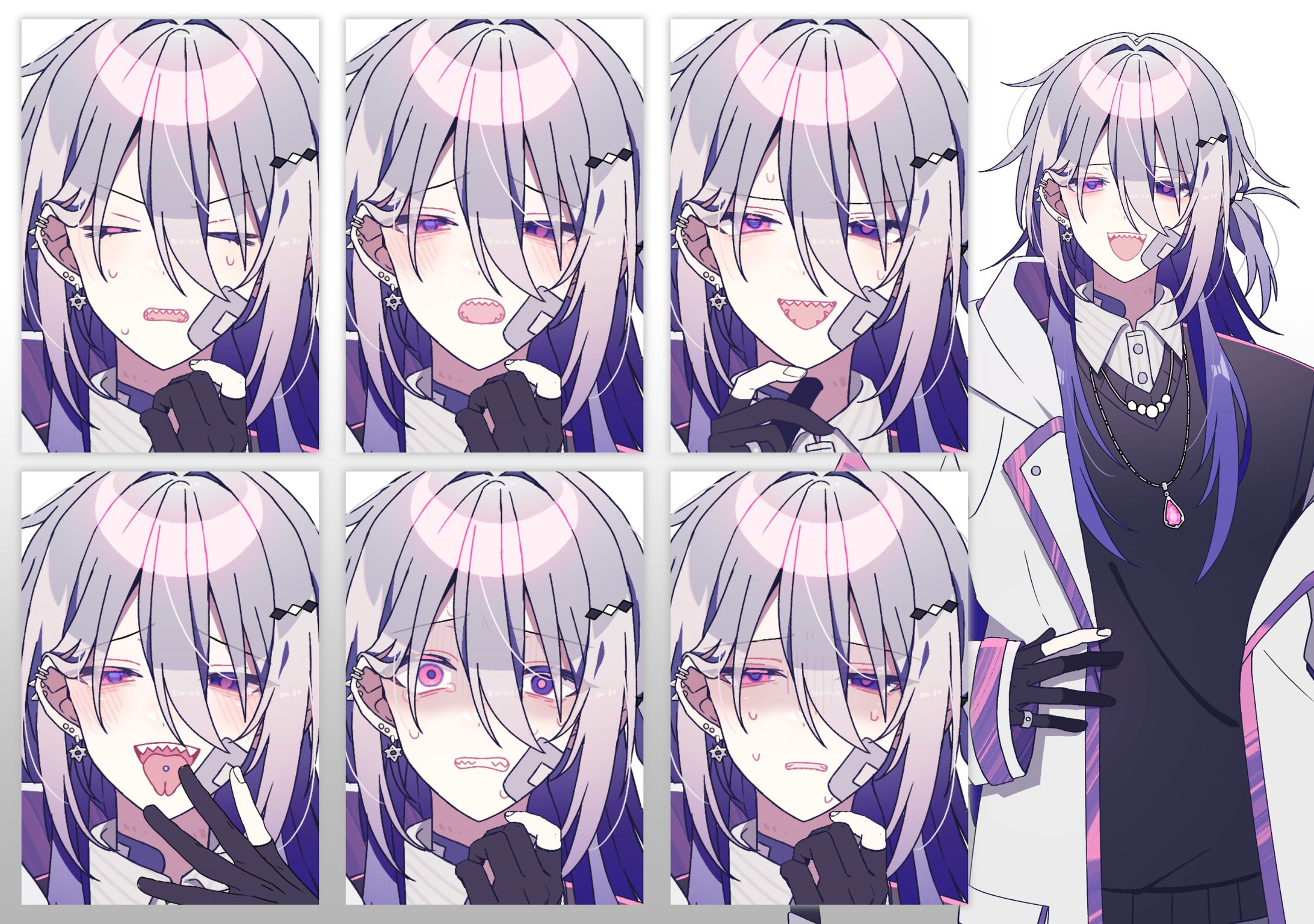 【趣味絵】TRPG立ち絵-1