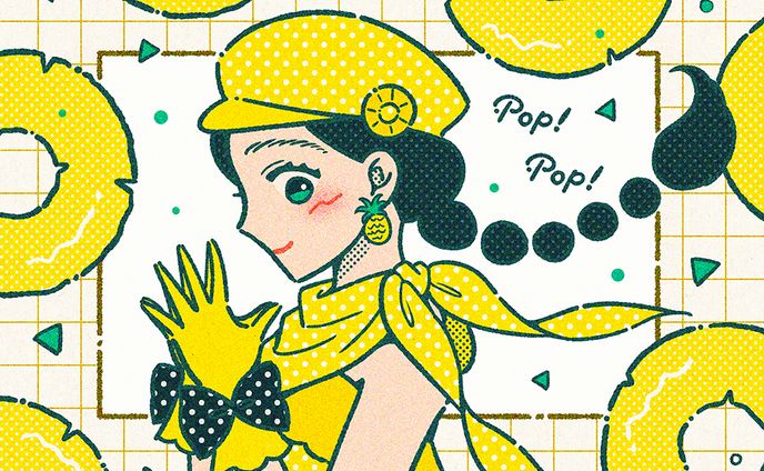 【グループ展】gallery MOUNT様/展示イラスト