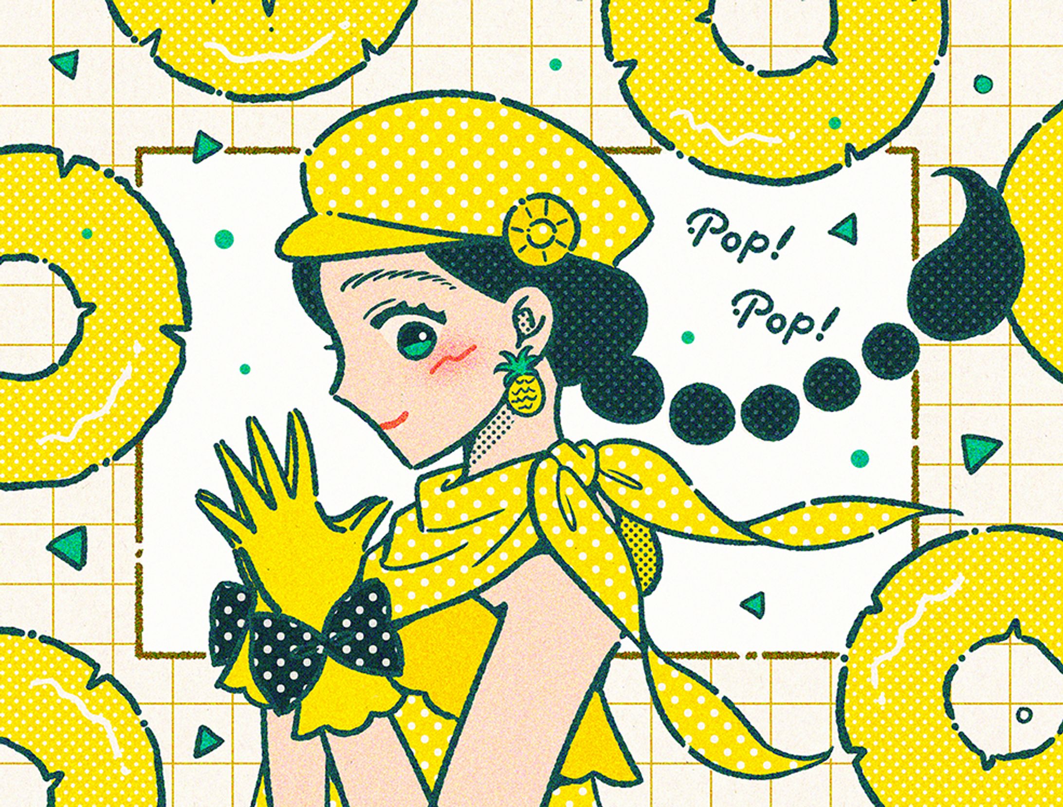 【グループ展】gallery MOUNT様/展示イラスト-1