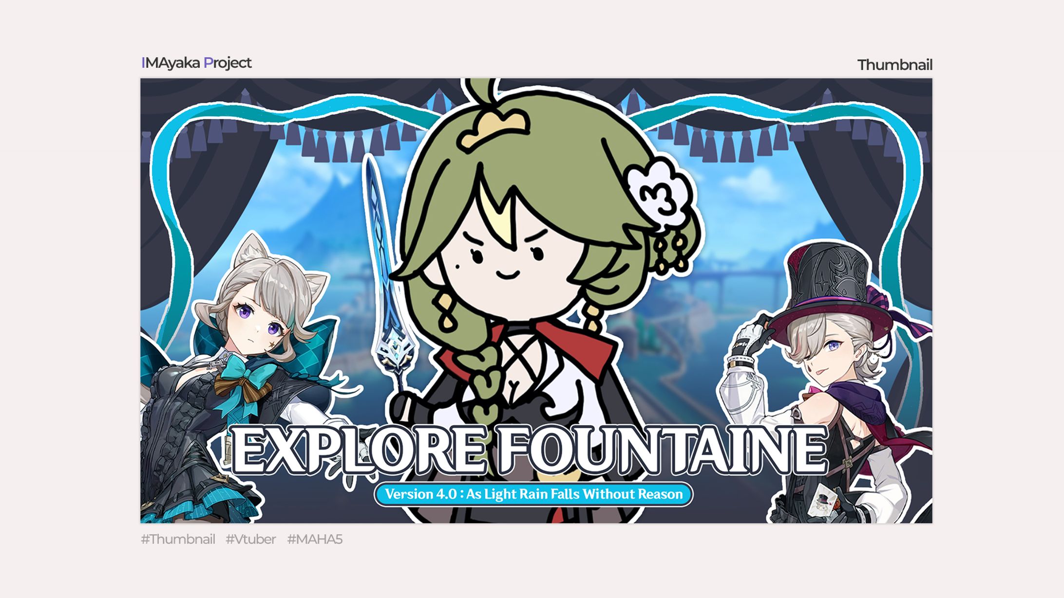[Thumbnail] Explore Fountaine Genshin Impact - Hera Garalea Ch.-1
