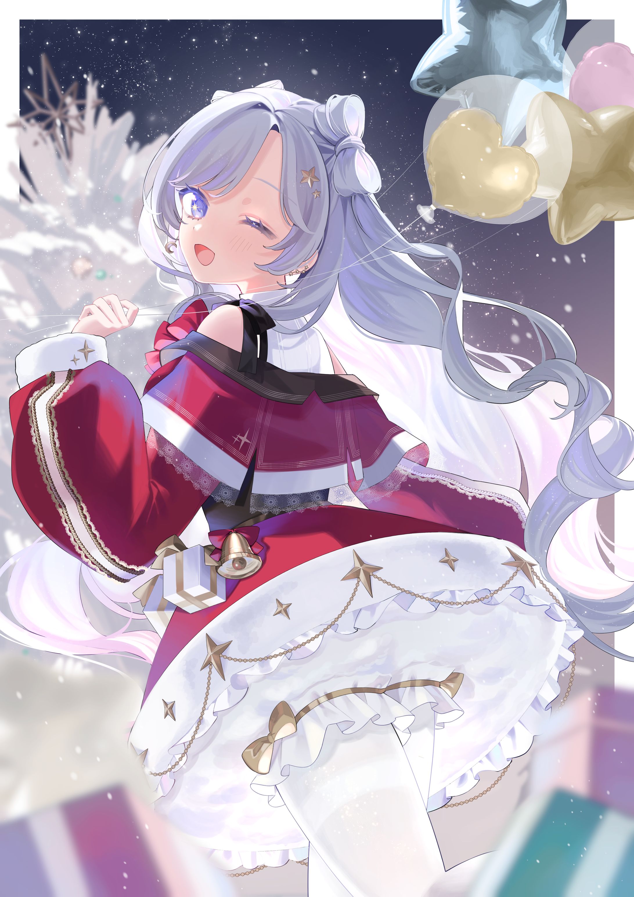 瑞星りら様　クリスマスイラスト-1