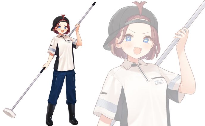 立ち絵、テック取材