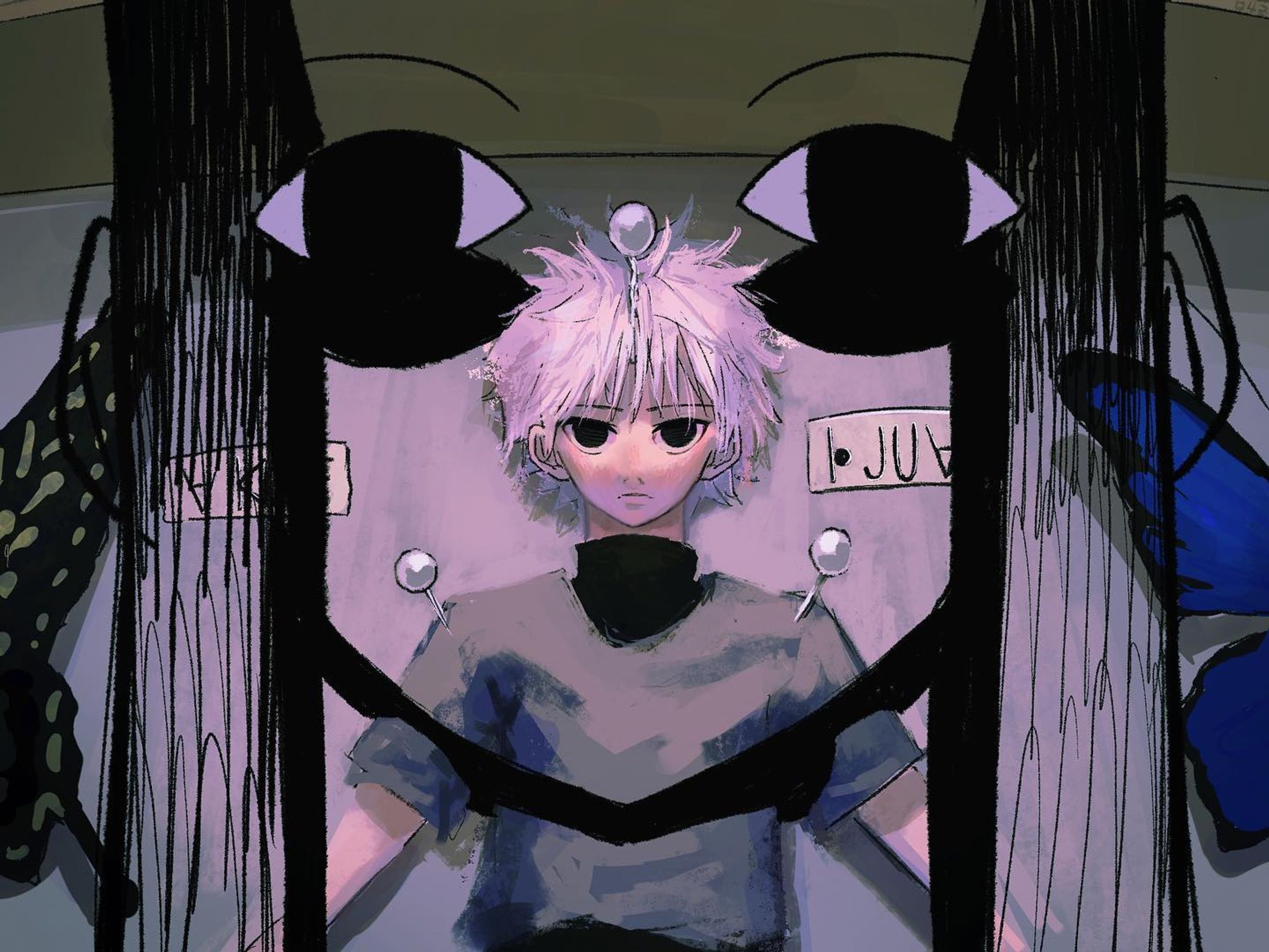 Captured 
#hxh #hxhfanart #hunterxhunter #kirua #ilumi #art #artwork #ハンターハンター #キルア #イルミ #イラスト-1