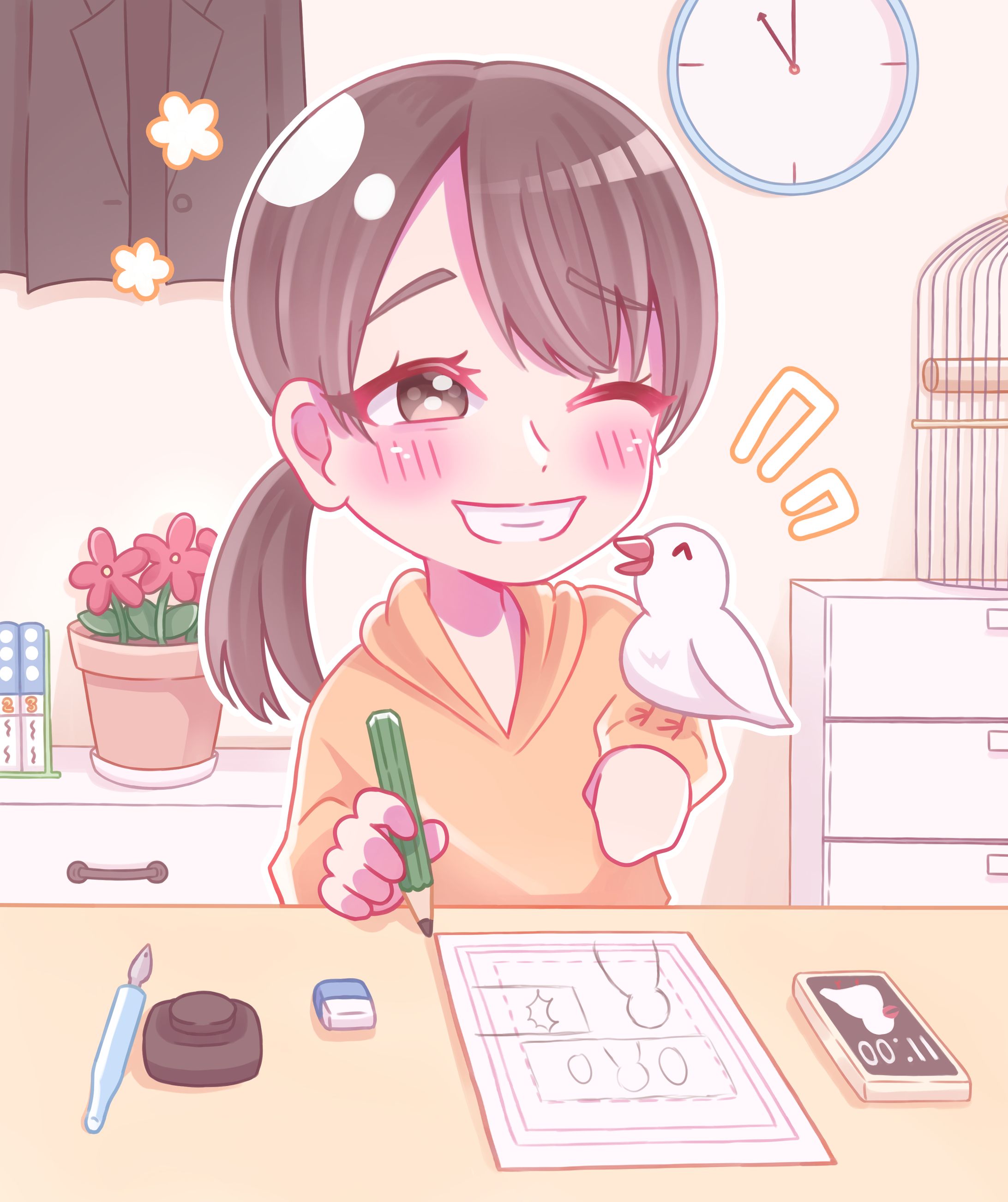 似顔絵イラスト-1