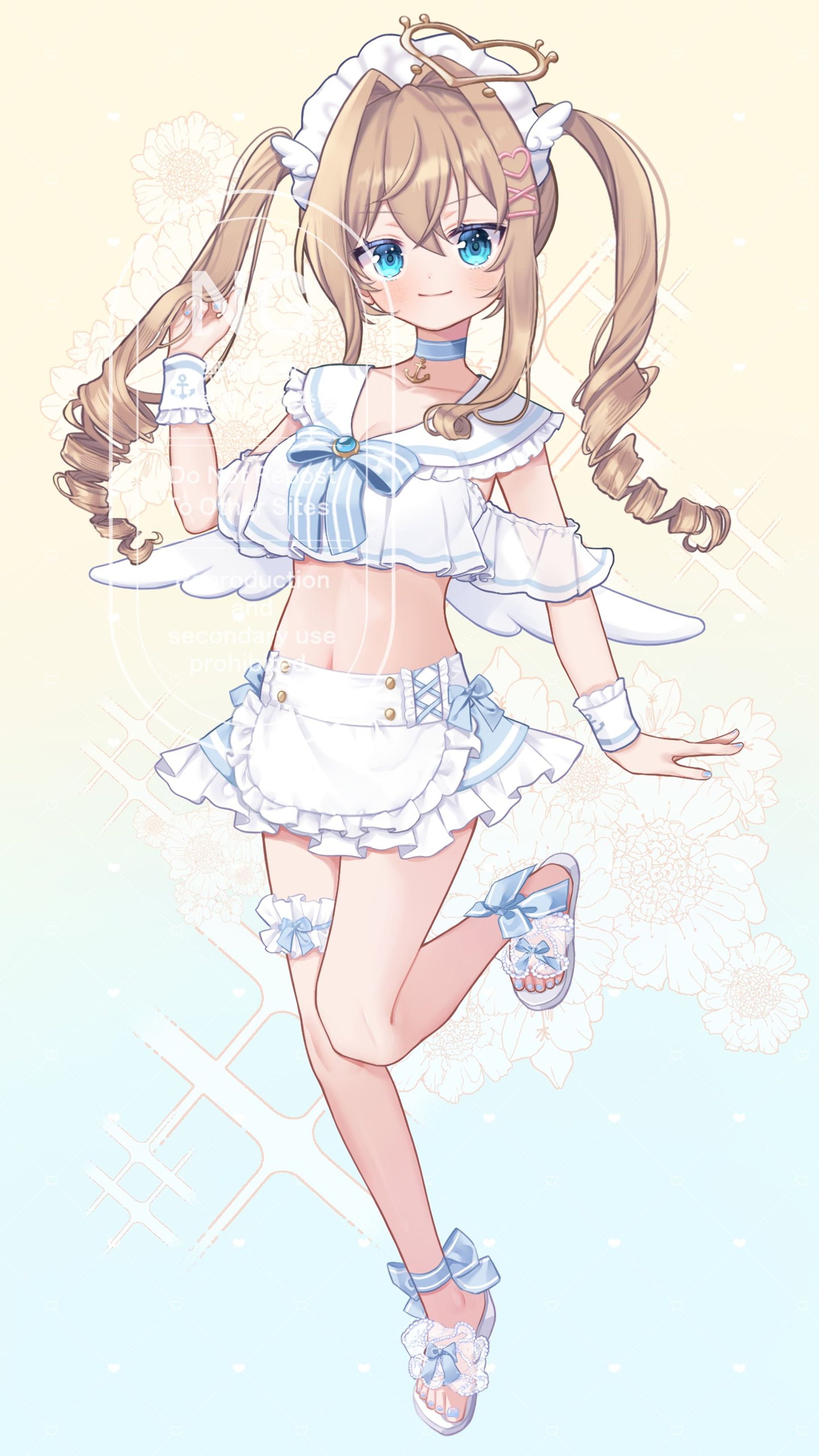 【企業依頼】Vtuber天嶺みひろ様│みらくるっく！カフェイベントイラスト-1