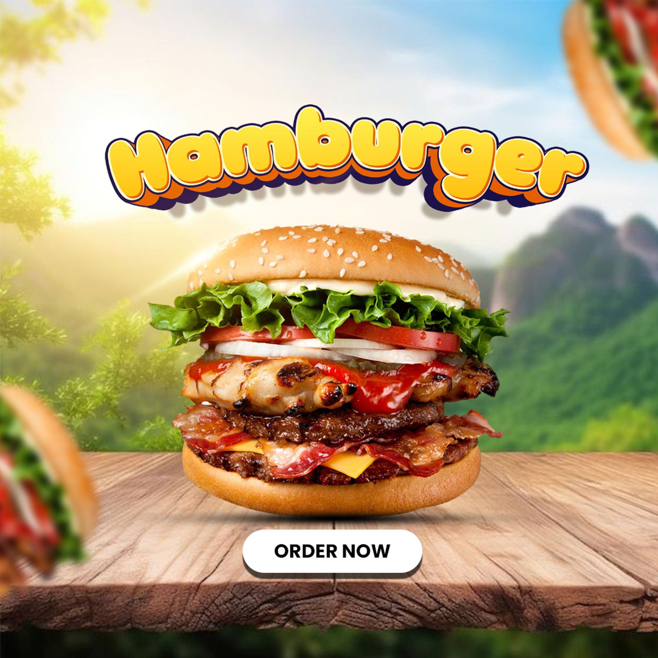 [ Post Instagram ] Burger-1