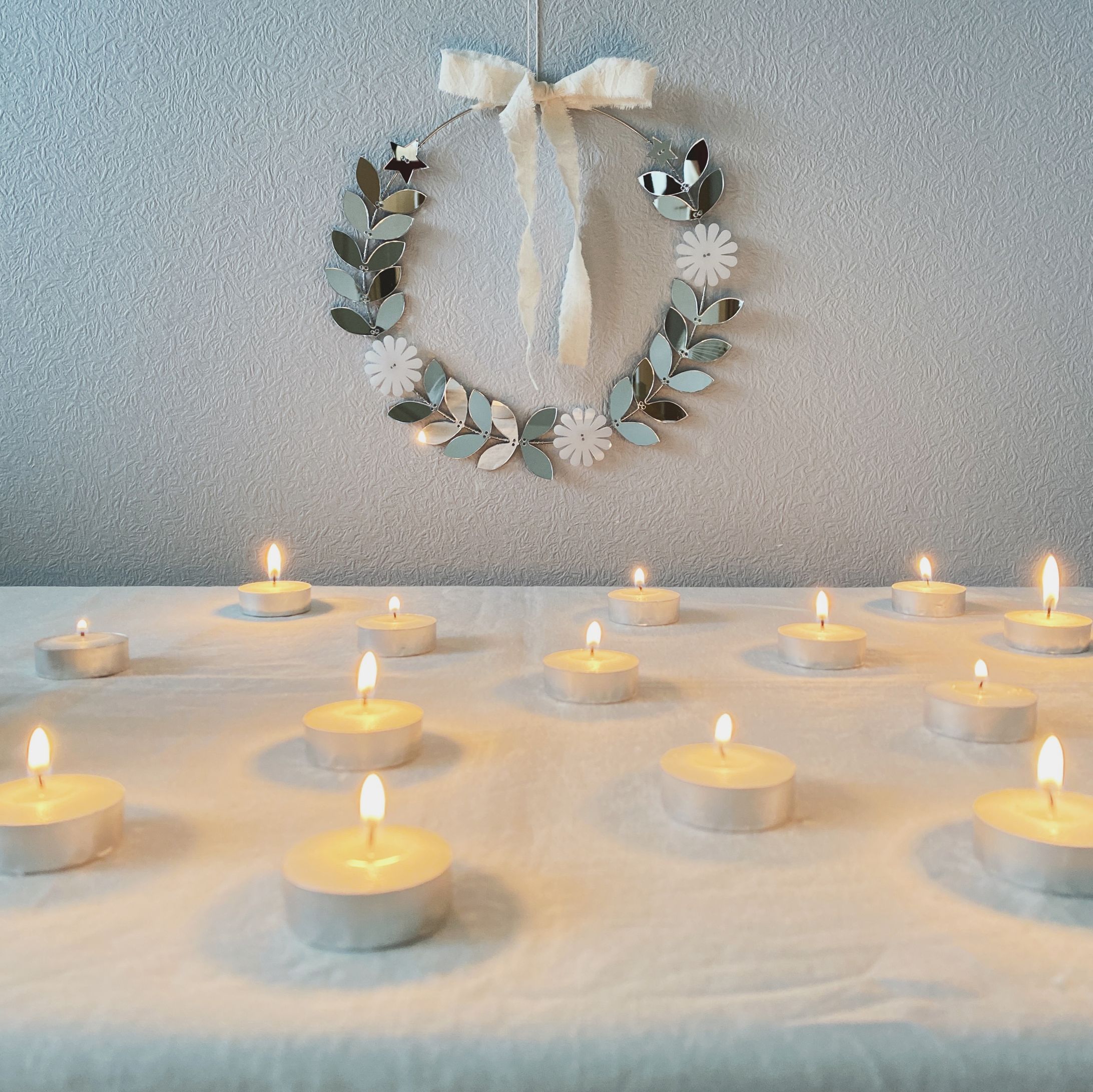 mirror leaf wreath-1