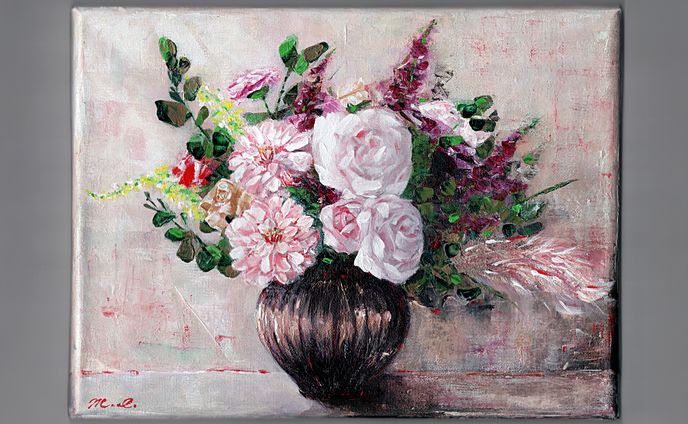 【自主制作】アクリル画