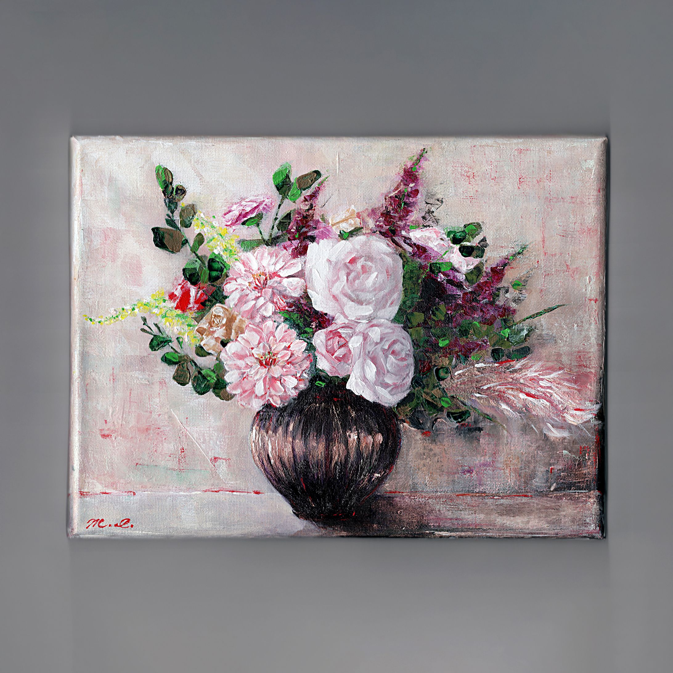 【自主制作】アクリル画-1