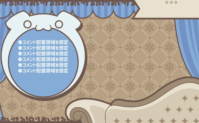 佃煮のりお様イメージ　配信画面デザインB