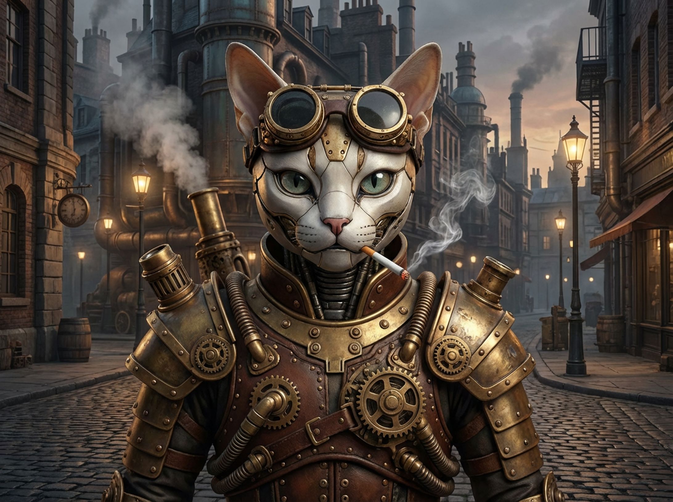 AI画像（Steampunk）-1