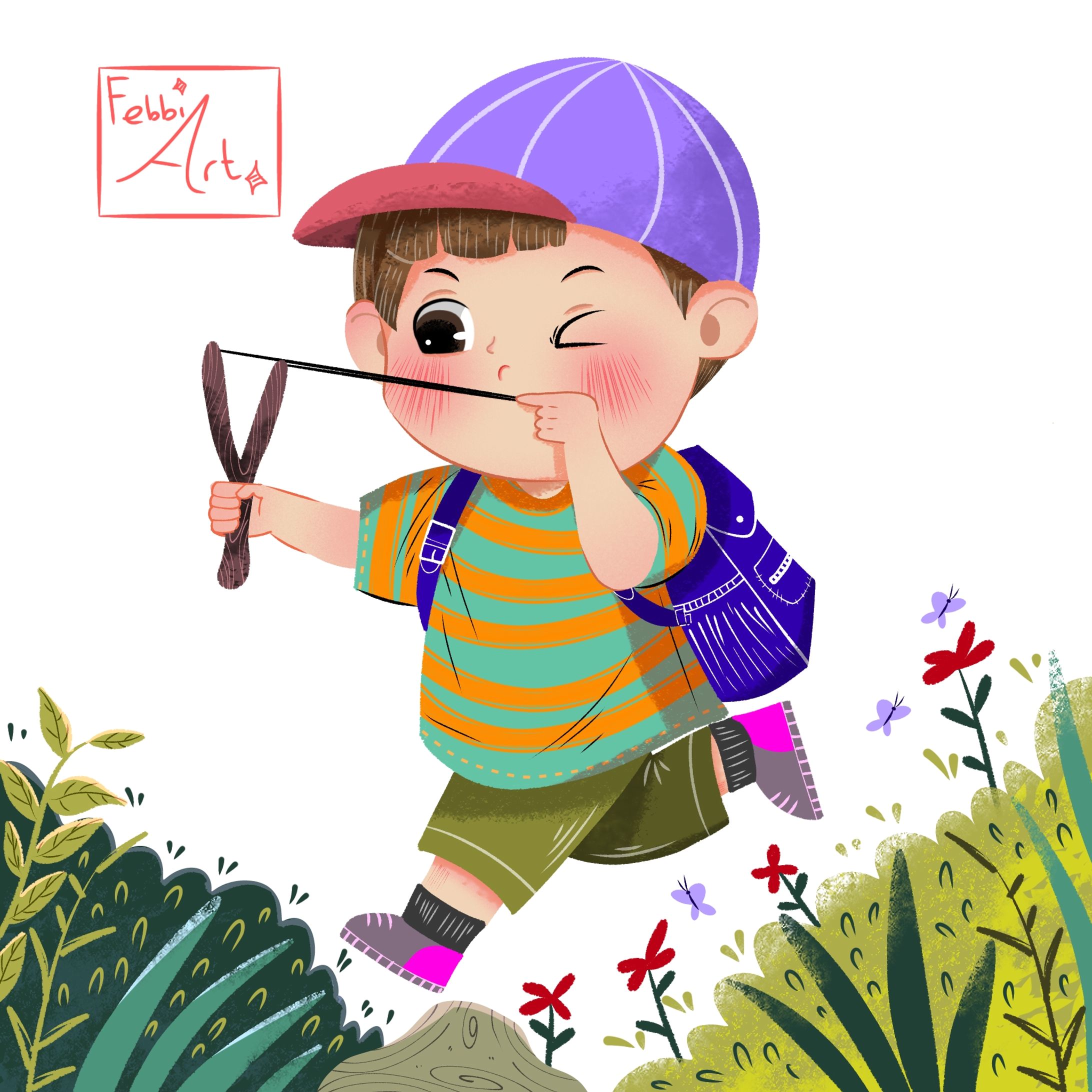 kids illustration (児童書のイラスト)-1