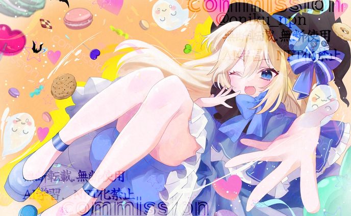 vtuber夜猫ゆゆ様　一枚絵ご依頼
