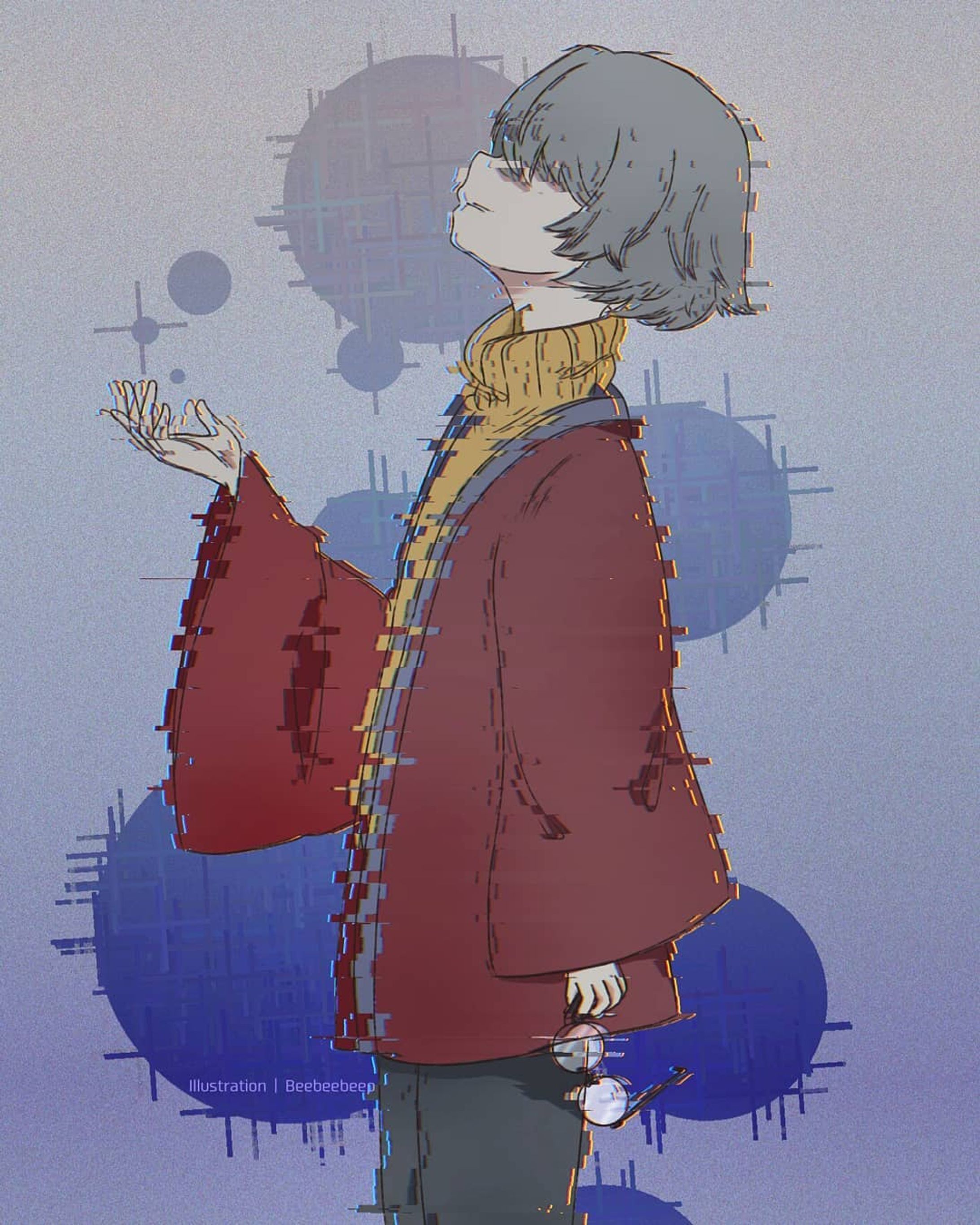 Glitch
.
.
.
.
#beepblopocs #illustration #IbispaintX-1