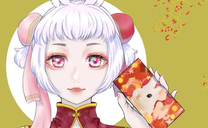 PERFECT DIARY様 動物アイシャドウパレットうさぎ

#イラスト好きさんと繋がりたい #イラスト垢 #イラストグラム #イラストレーター #コラボイラスト