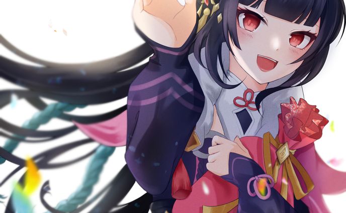 原神ファンアート(雲菫)