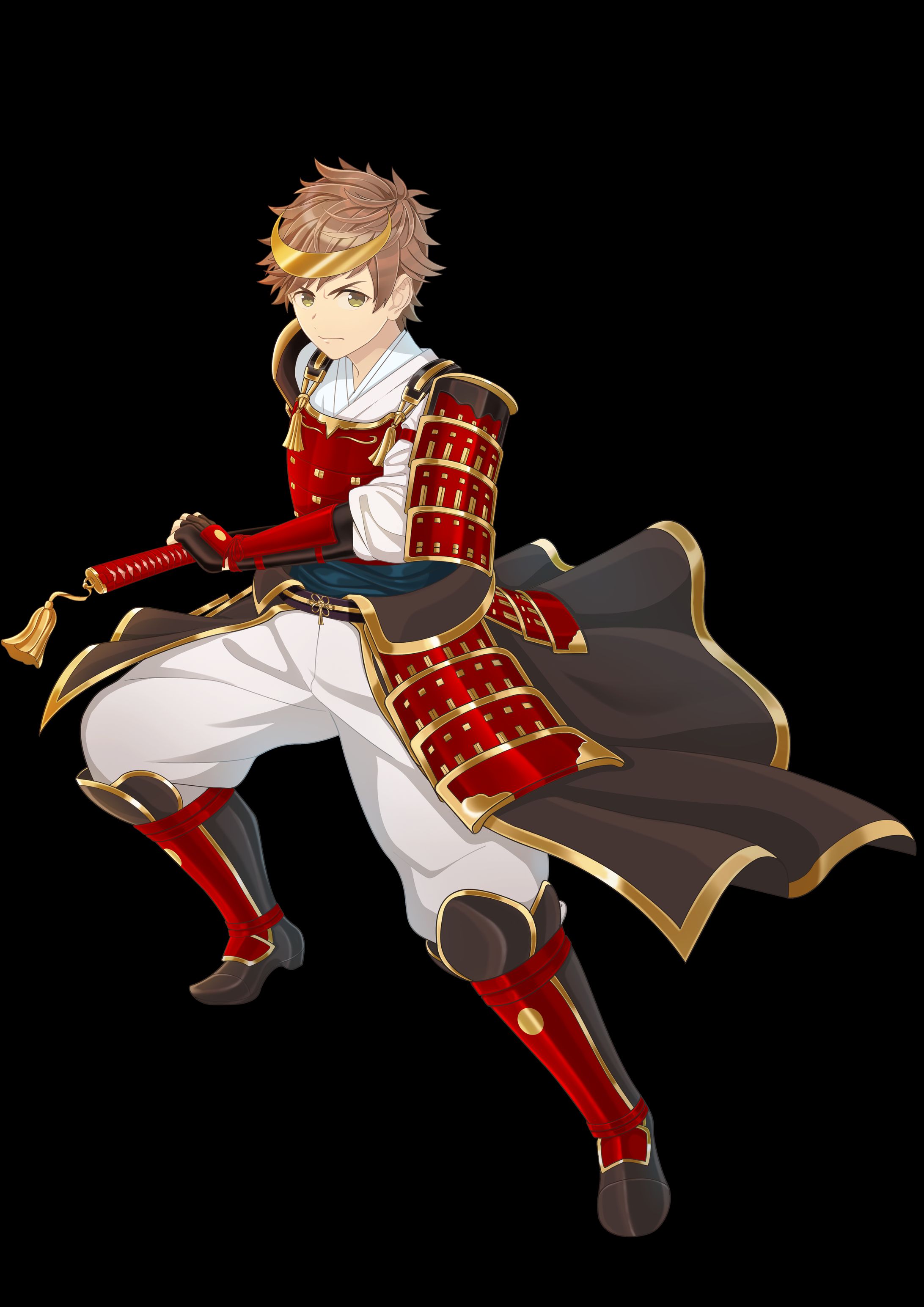 【仕事イラスト】武士少年のキャラクターデザイン-1
