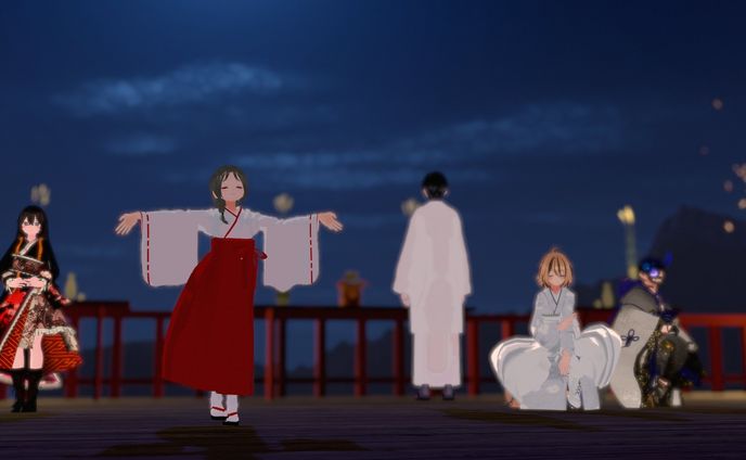 カソウ舞踏団‗新年祝催し『新』、『壱』に御祈願で出演