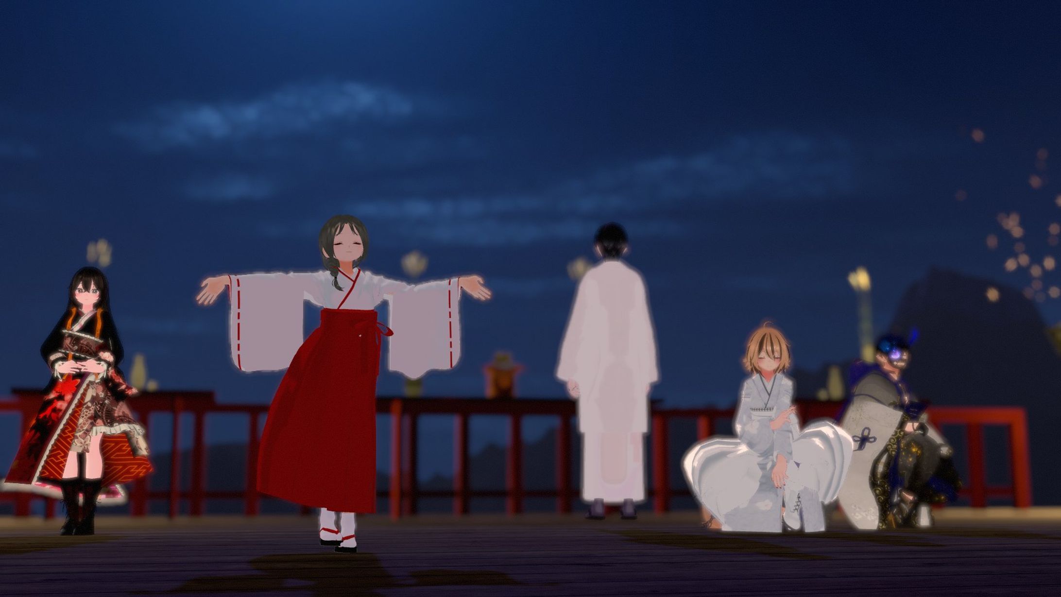 カソウ舞踏団‗新年祝催し『新』、『壱』に御祈願で出演-1