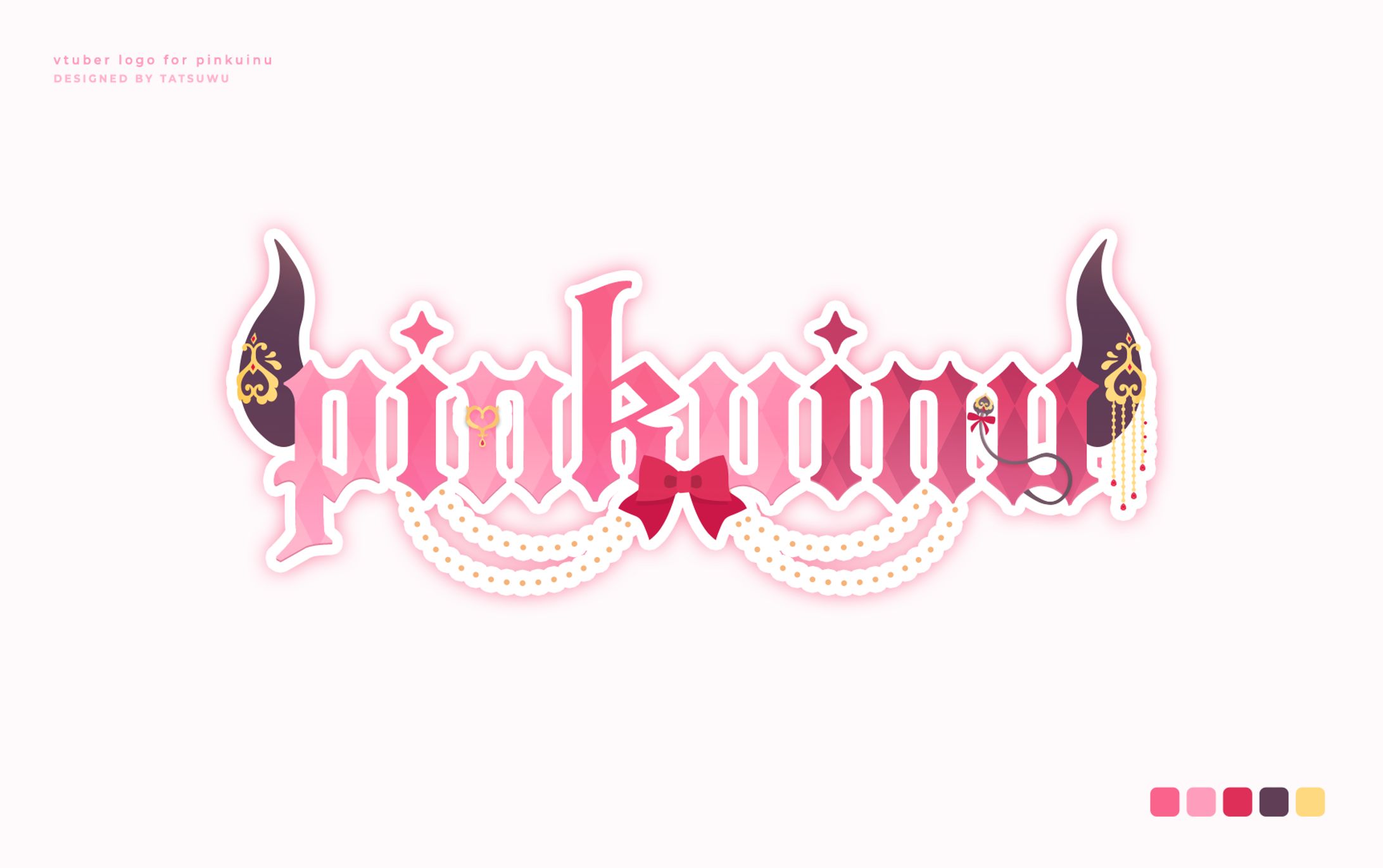 vtuber logo — pinkuinu-1