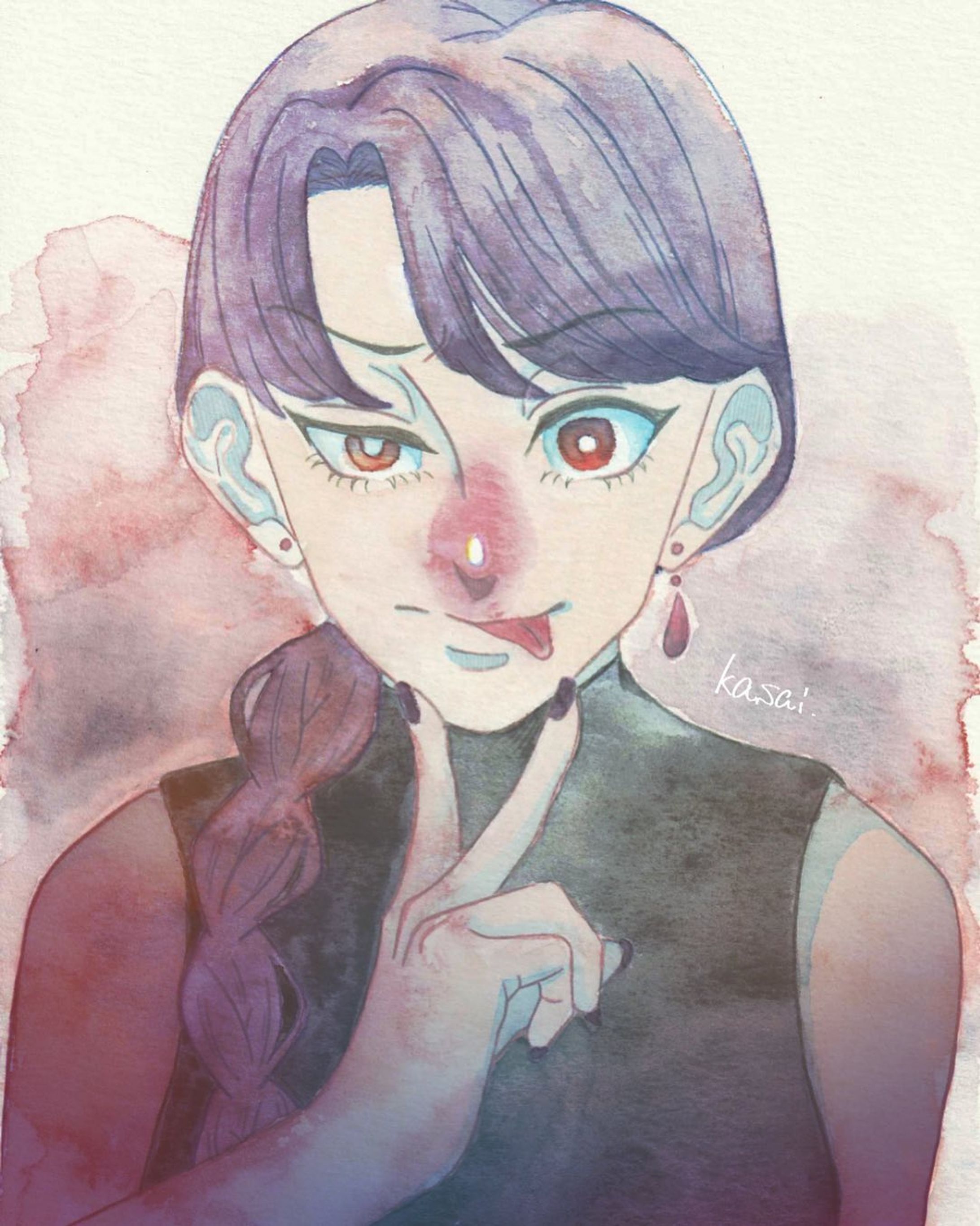 ♏️

 #透明水彩  #イラストレーション
 #イラスト  #アナログイラスト 
 #watercolorpainting  #watercolor 
 #watercolorillustration  #watercolorart #art-1