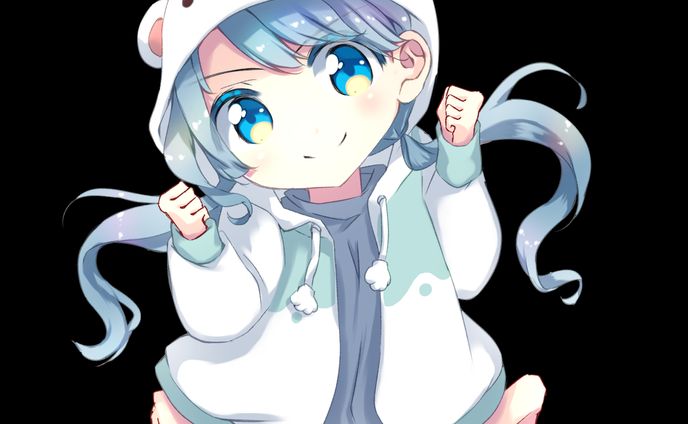 菜月なこ　デフォルメ立ち絵