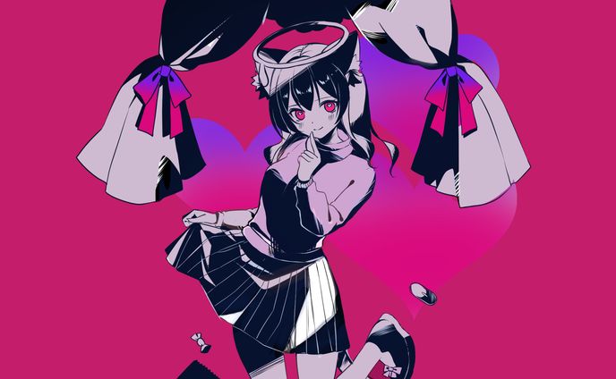 歌ってみたサムネイルイラスト