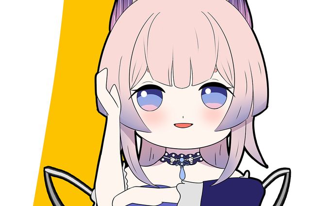 Colored chibi art