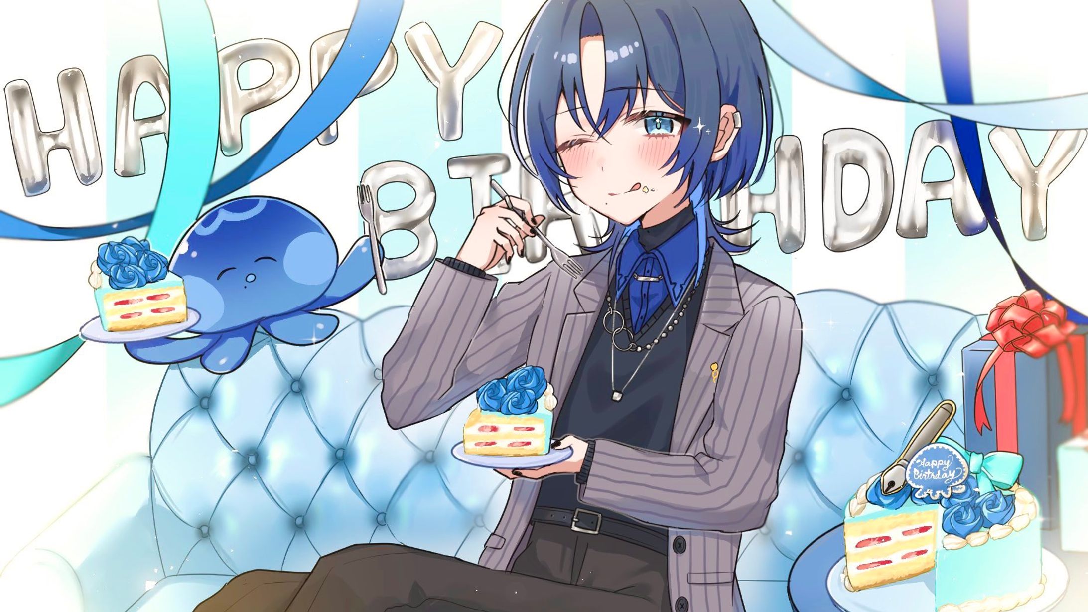 〈FA〉火威青2026年生誕祭イラスト-1