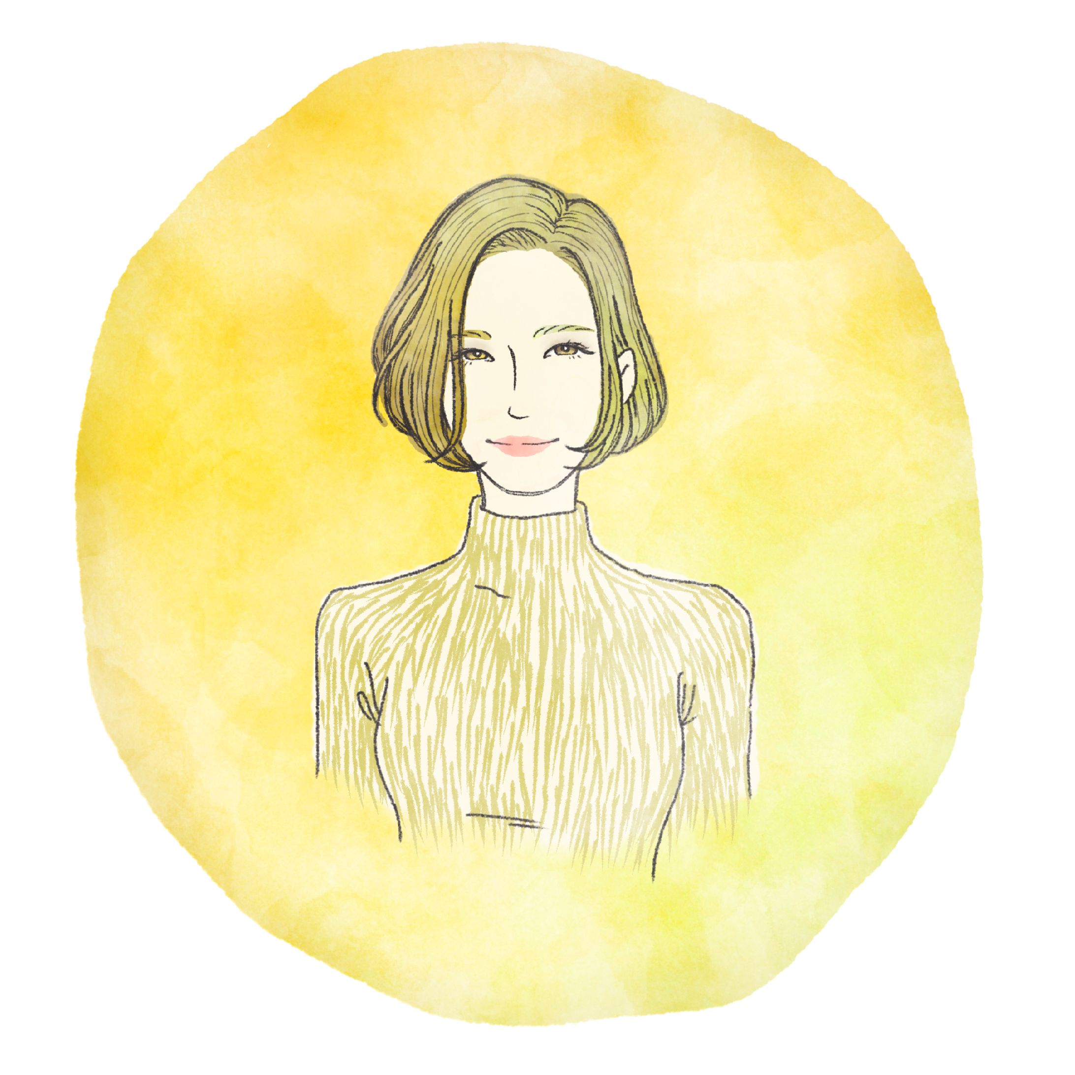 【制作実績】似顔絵アイコン-1