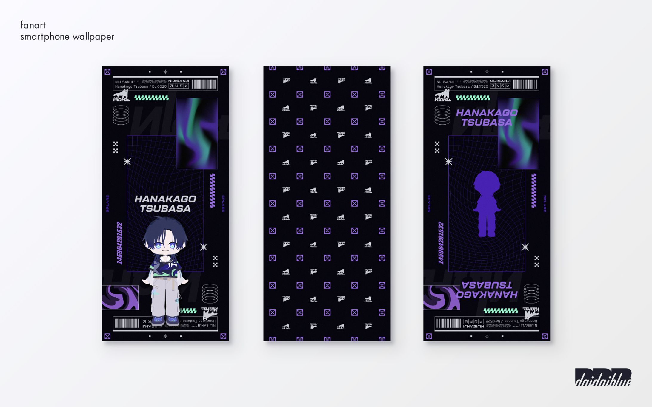 スマホ壁紙/花籠つばさ-1