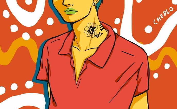 🔥⚡Todays CHEBLO⚡🔥
・
・
#イラスト#colorful #fashion#ファッション#boy#mens
#illustrator#イラストレーター#illustration#イラスト#一个例证#일러스트#絵#picture#cheblo
#art#スケッチ#sketch#idea#キャラクター#캐릭터#carattere#character#Tシャツ#bluehair#pink#purple#green#red