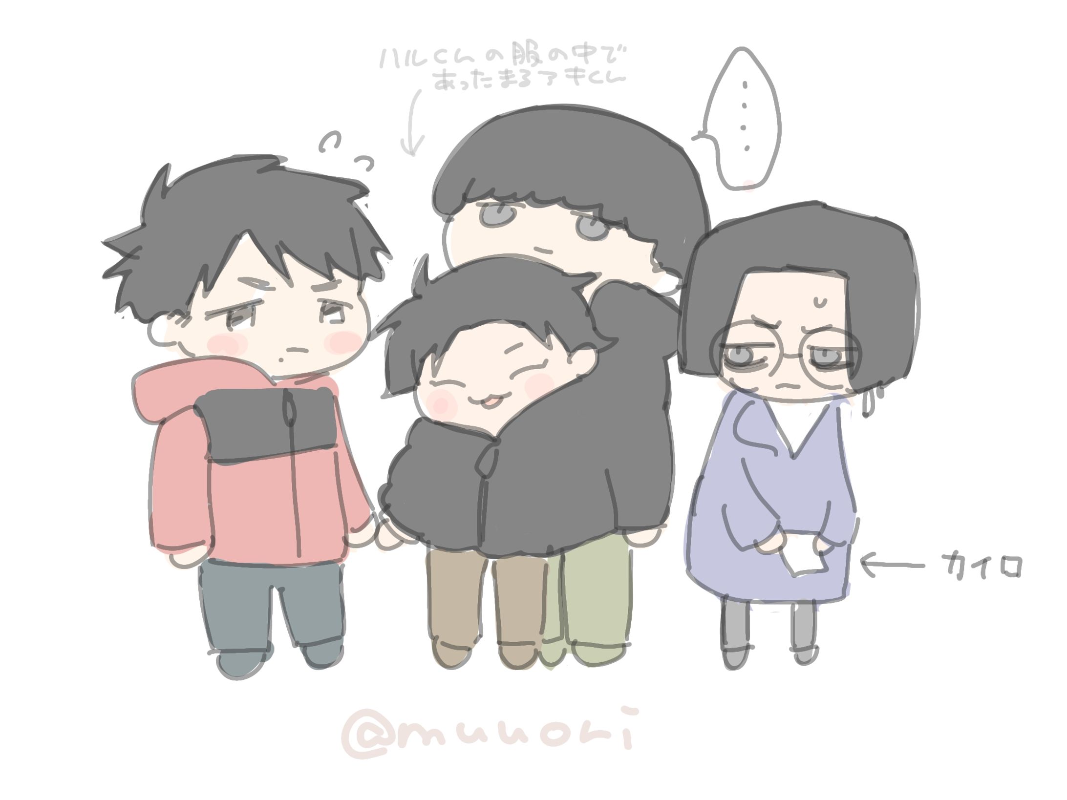 一次創作イラストまとめ（ミニキャラ）-1
