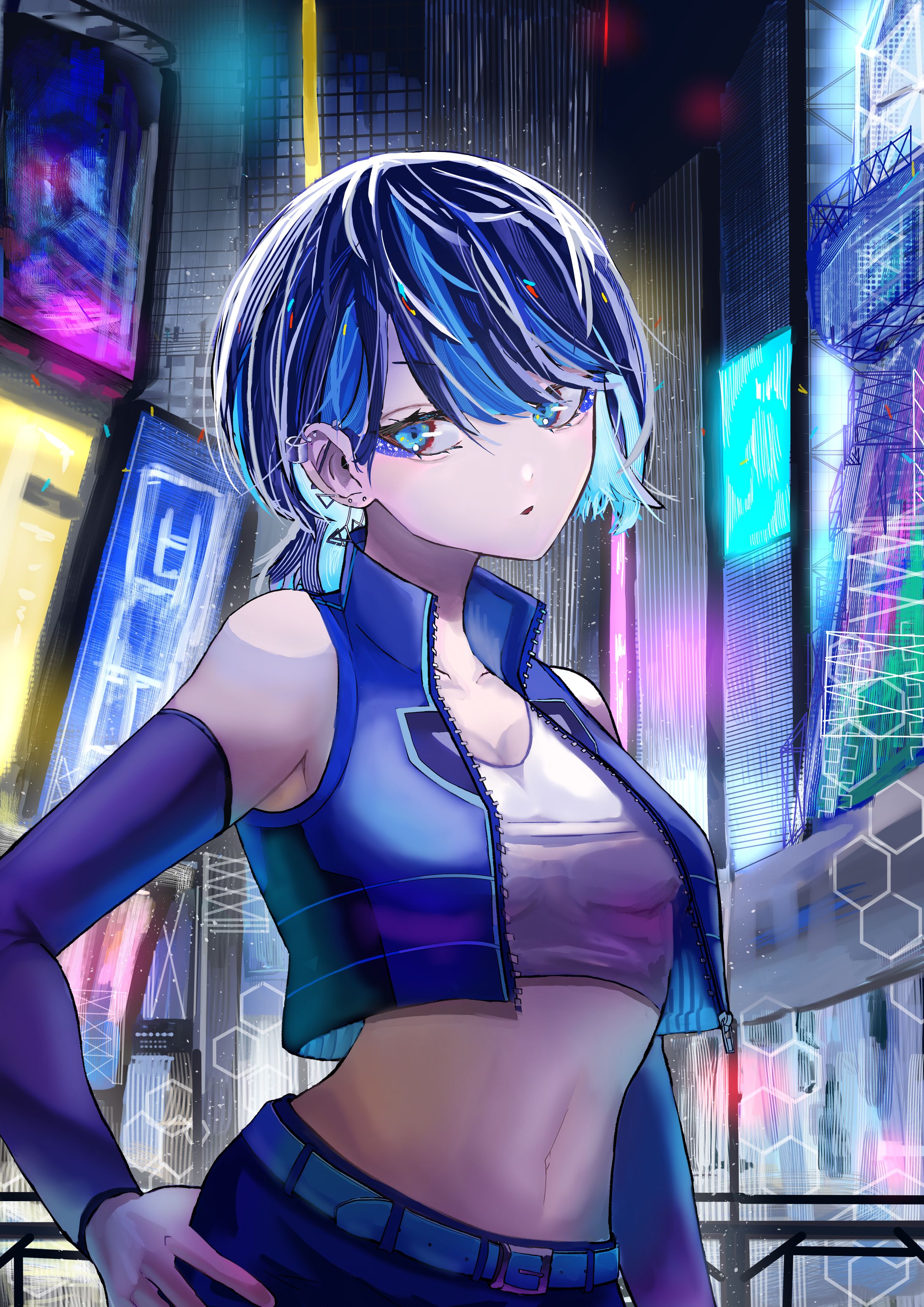 オリジナル作品 「夜」-1