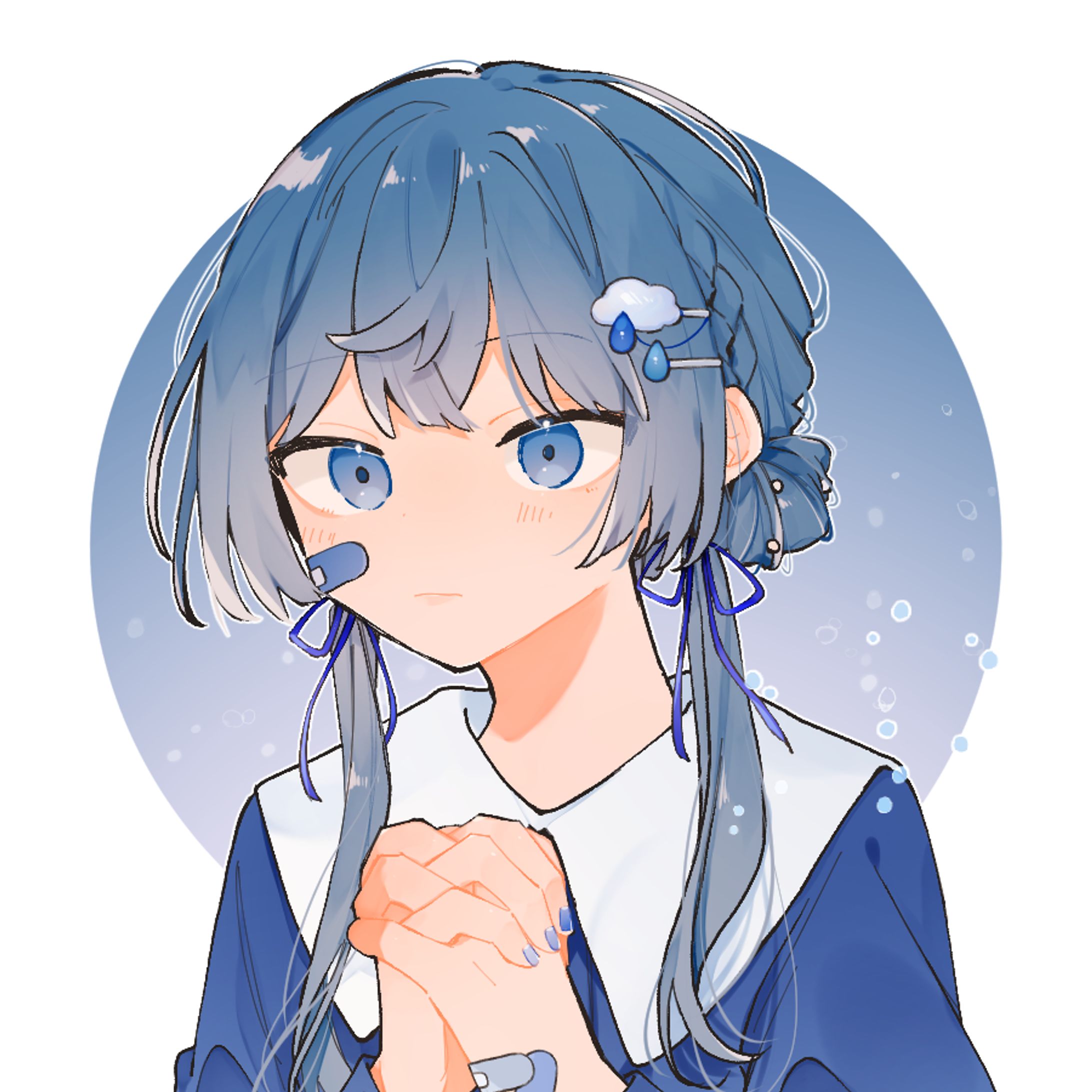 【フリーアイコン】🌧-1