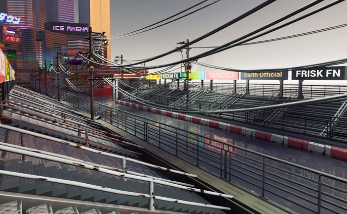 Fortnite公式イベントMap バーチャルパンク