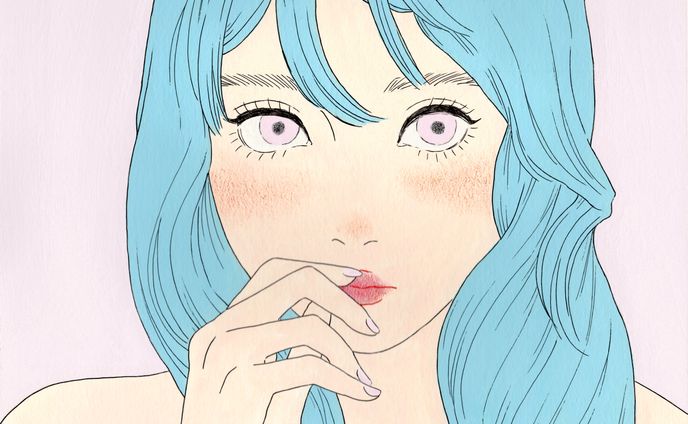 アクリル絵の具、ran tonosho