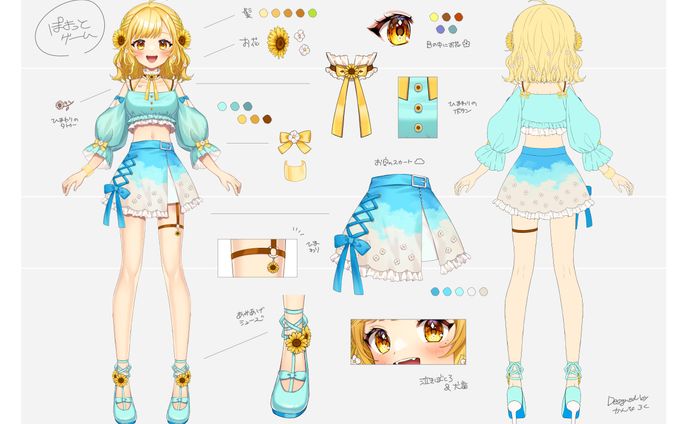 thumbnail、二面図