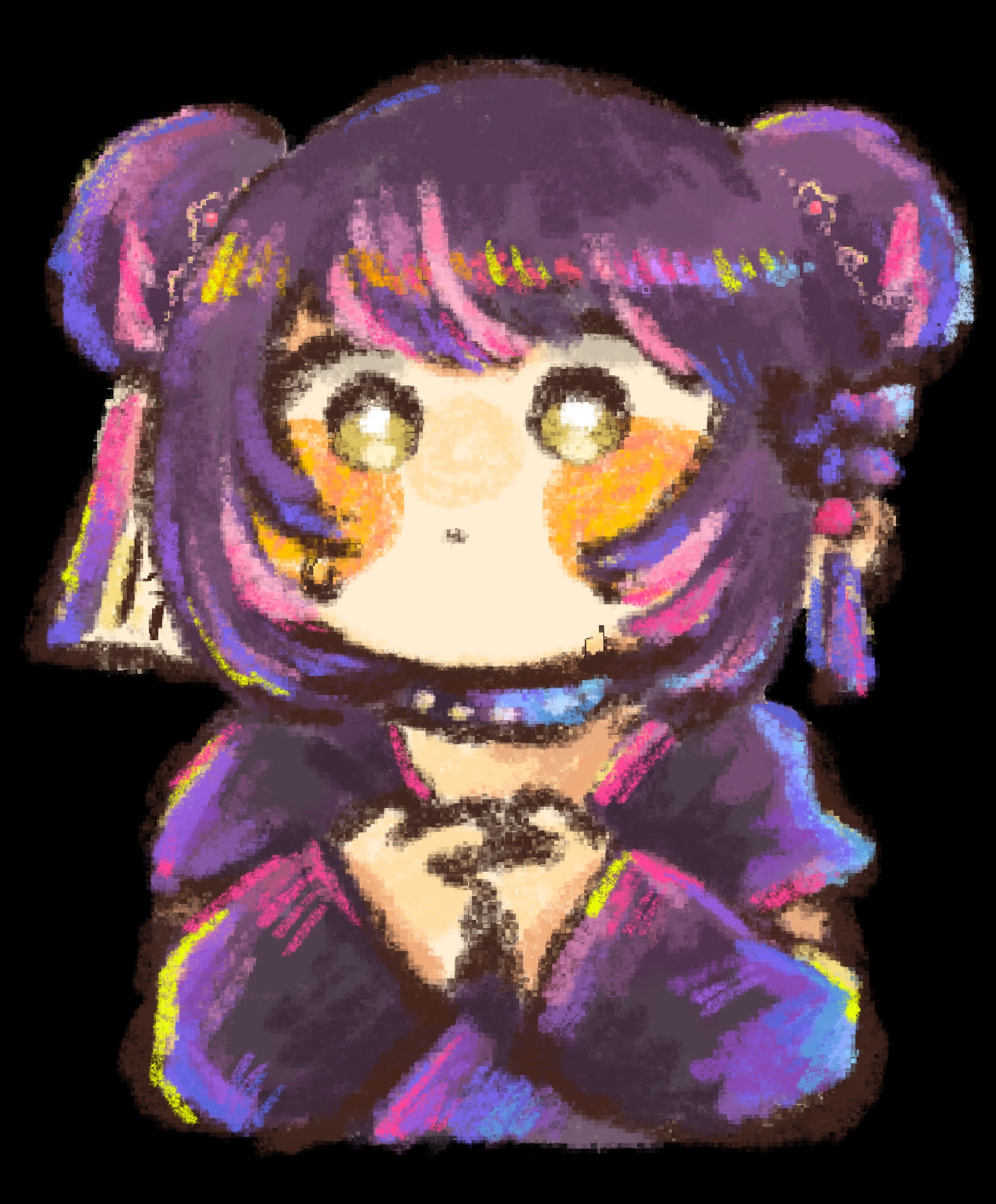 妖小琳様shorts用イラスト-1