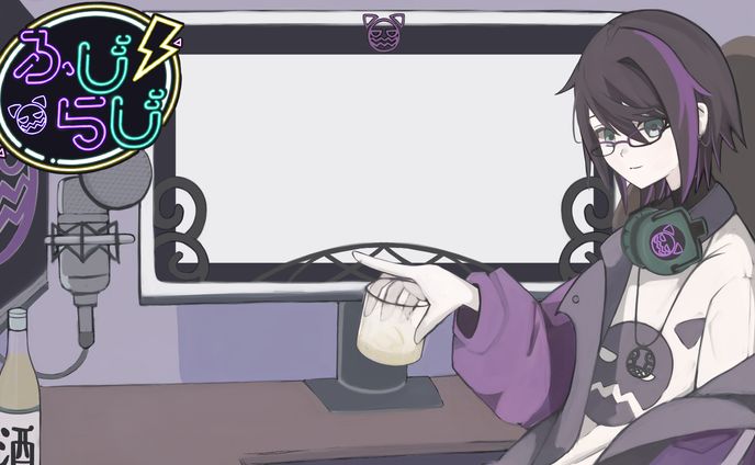雑談配信のサムネ