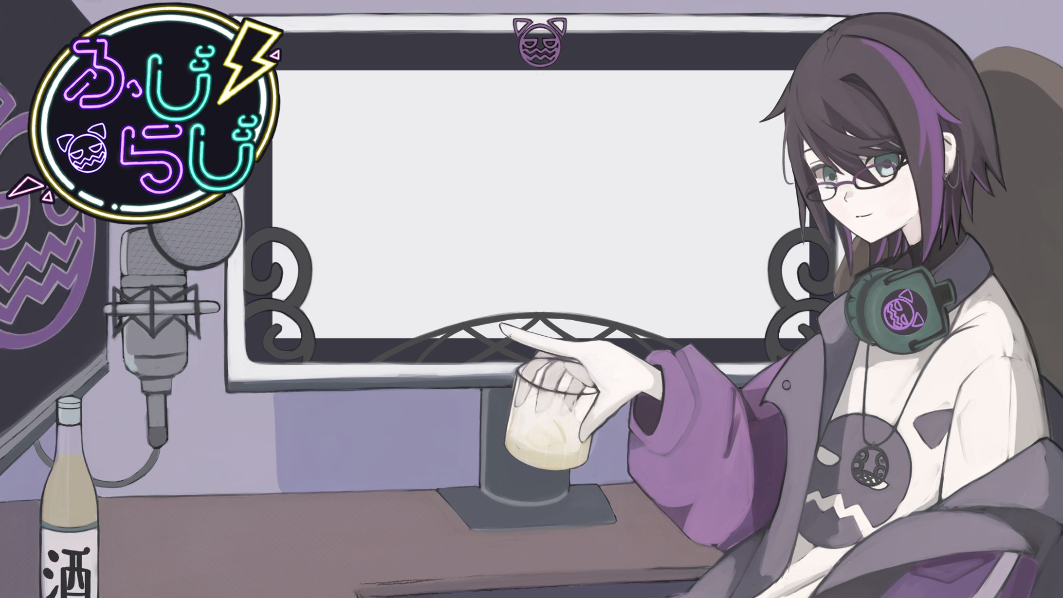 雑談配信のサムネ-1