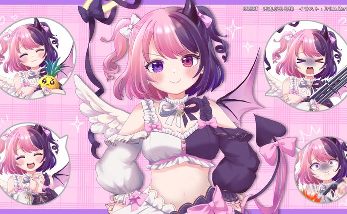 MVイラスト(REJECT/天鬼ぷるる様)