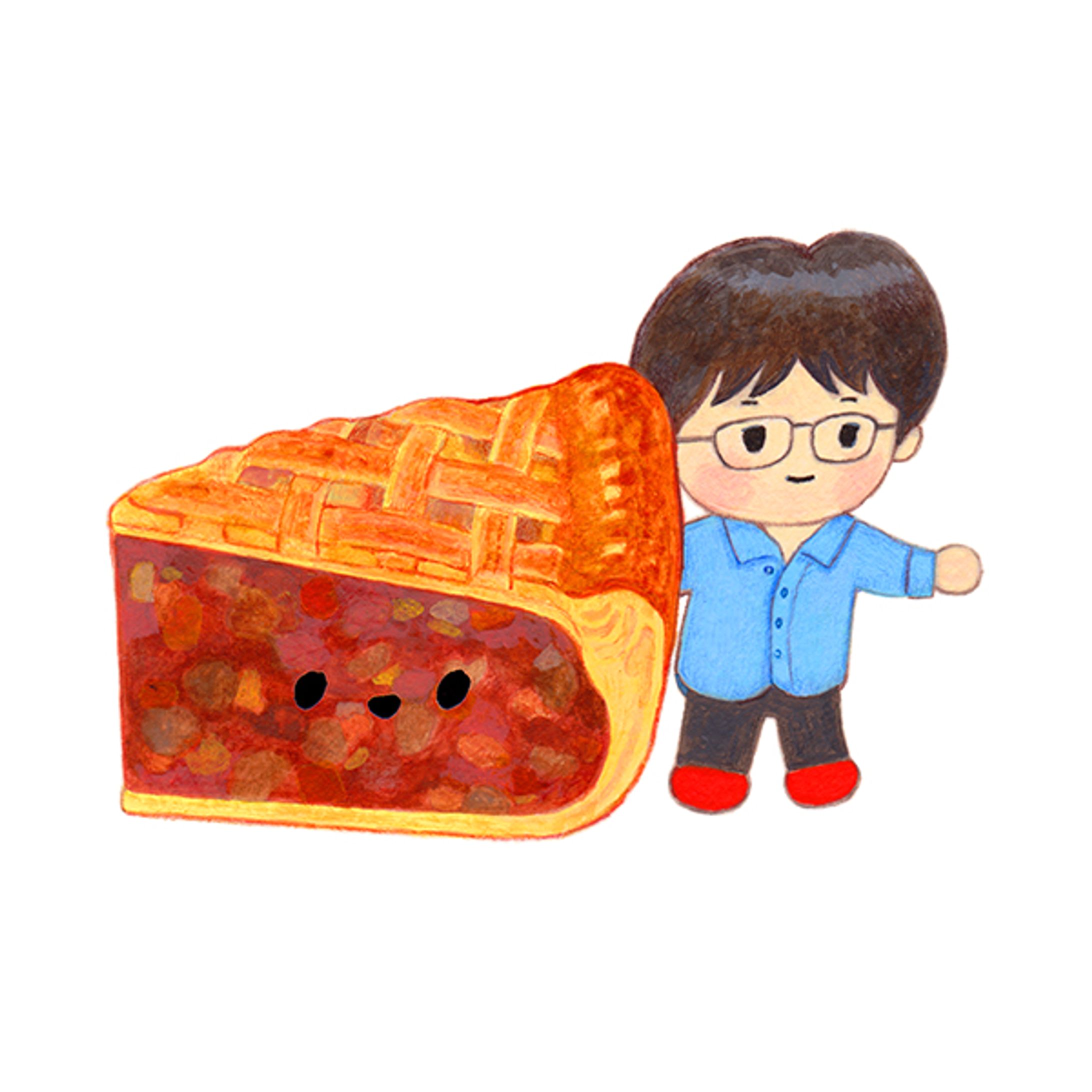 たべもの似顔絵-1