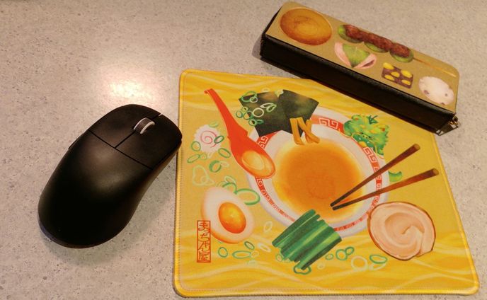 ラーメントッピング！ゲーミングマウスパッド